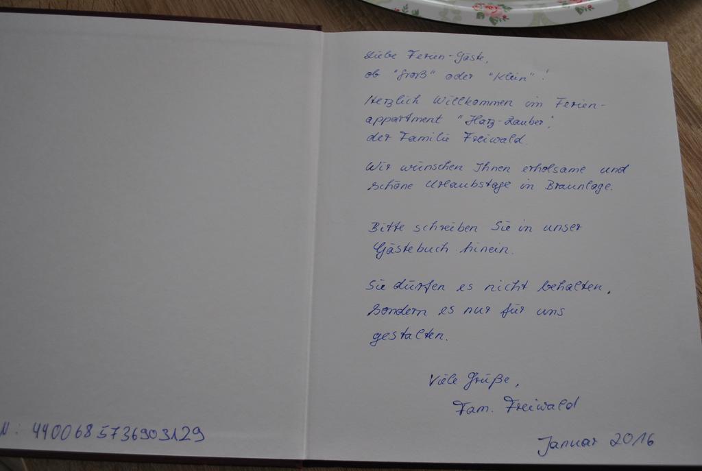 Harz-Zauber Apartment Braunlage Luaran gambar